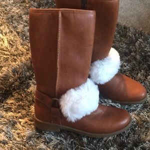 Ugg Kids Motorcycle Boots w/Fur